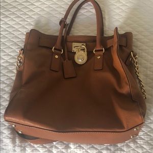Michael Kors large tan tote